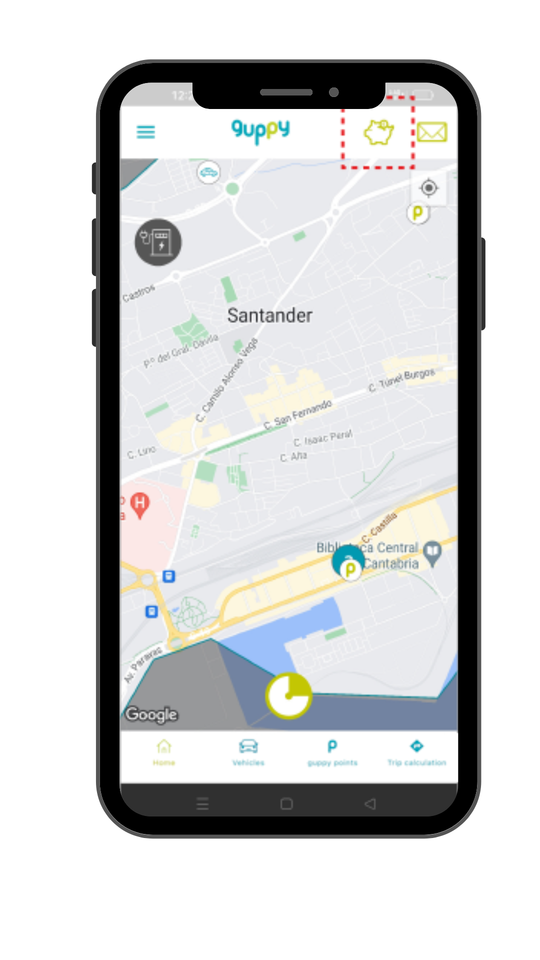 app guppy mapa